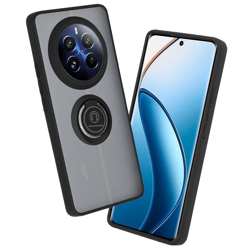 Coque pour Realme 12 Pro / 12 Pro+, Techsuit, Glinth, Noire