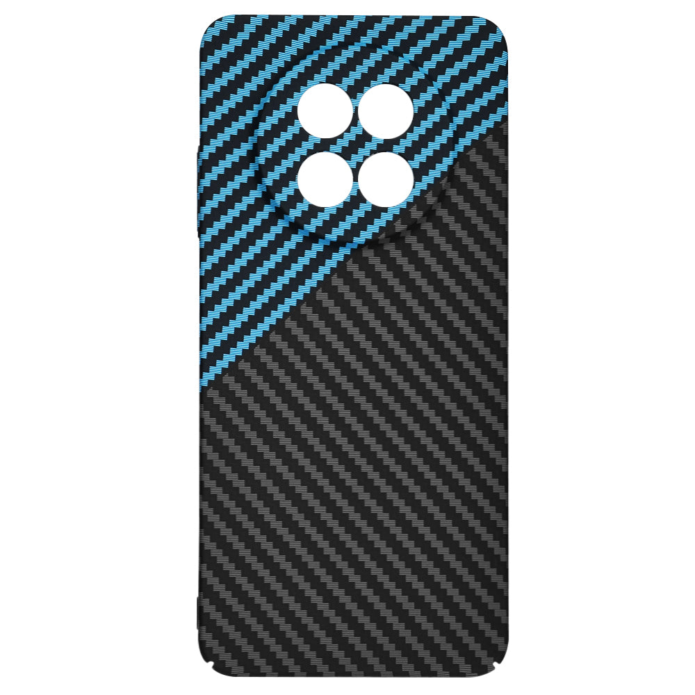 Coque pour Realme 12x / 12, Techsuit, Carbonite FiberShell, Noir Bleu