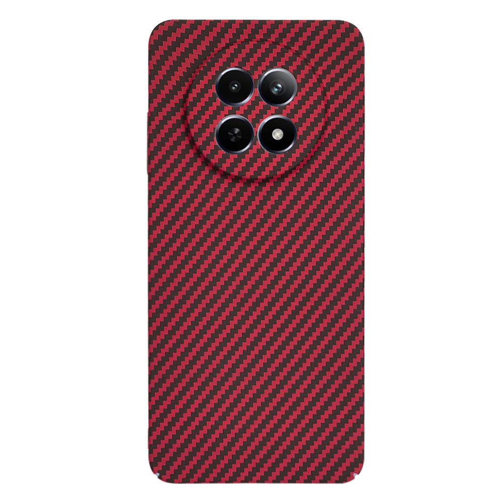 Coque pour Realme 12x / 12, Techsuit, Carbonite FiberShell, Rouge