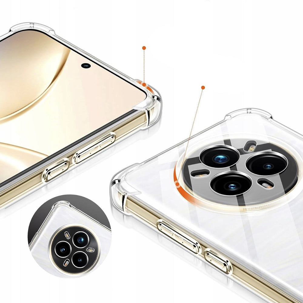 Coque pour Realme 14 Pro, Techsuit, Anti-choc Claire, Transparente