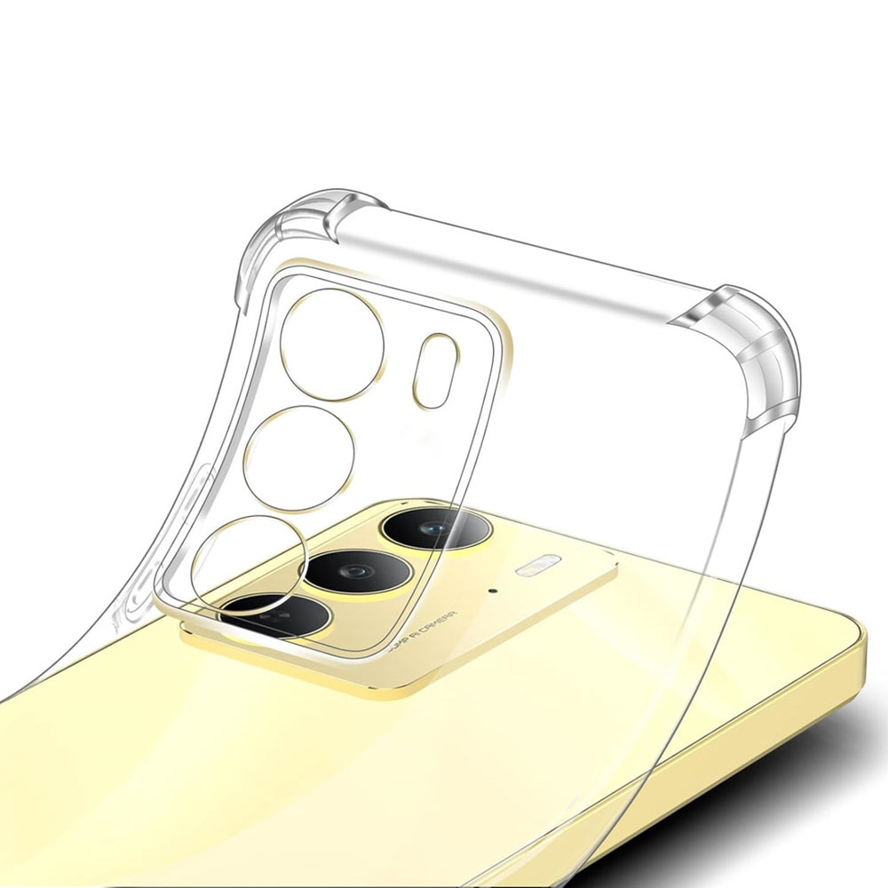 Coque pour Realme 14x, Techsuit, Antichoc Claire, Transparente