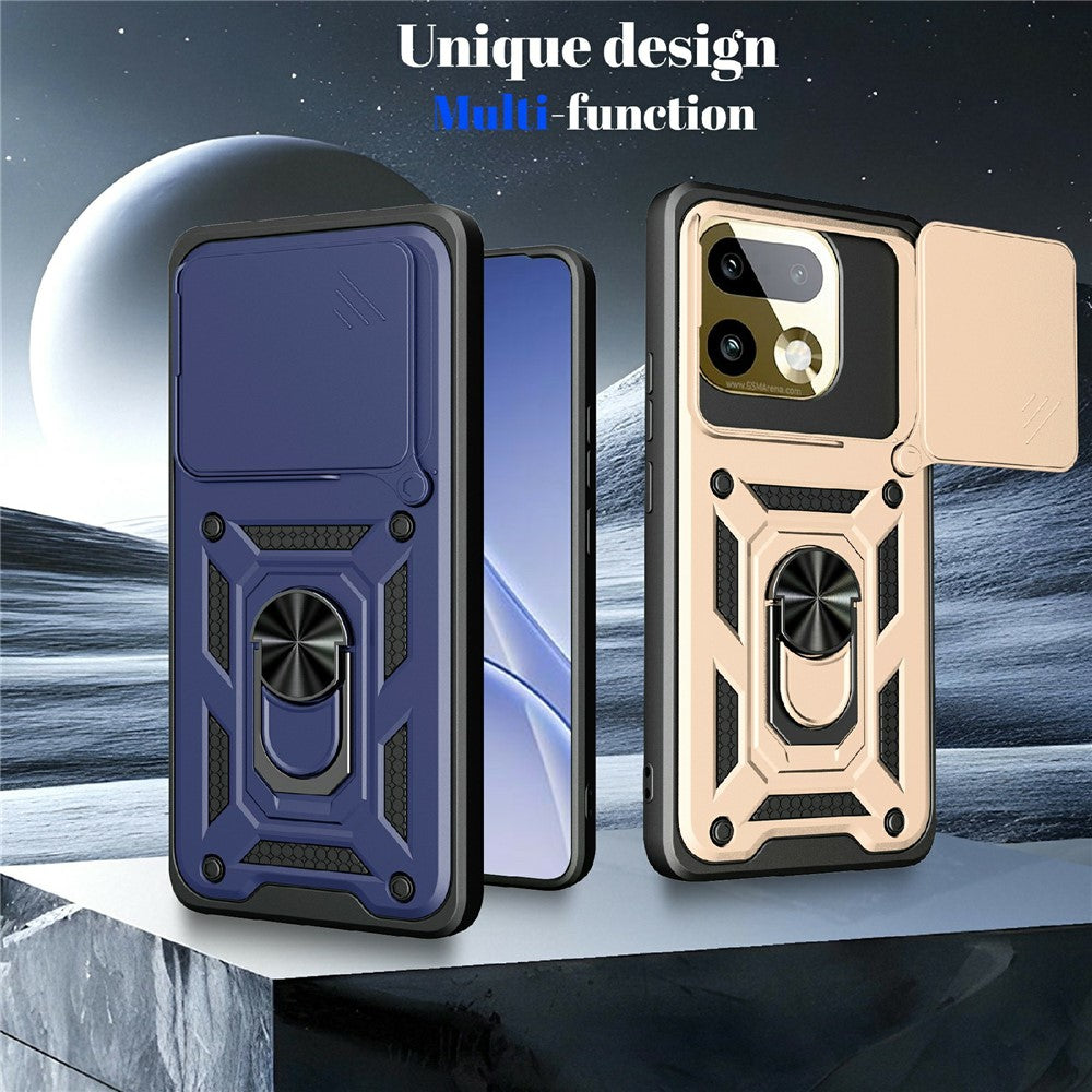 Étui pour Realme 16 Pro+, Techsuit, CamShield, Bleu
