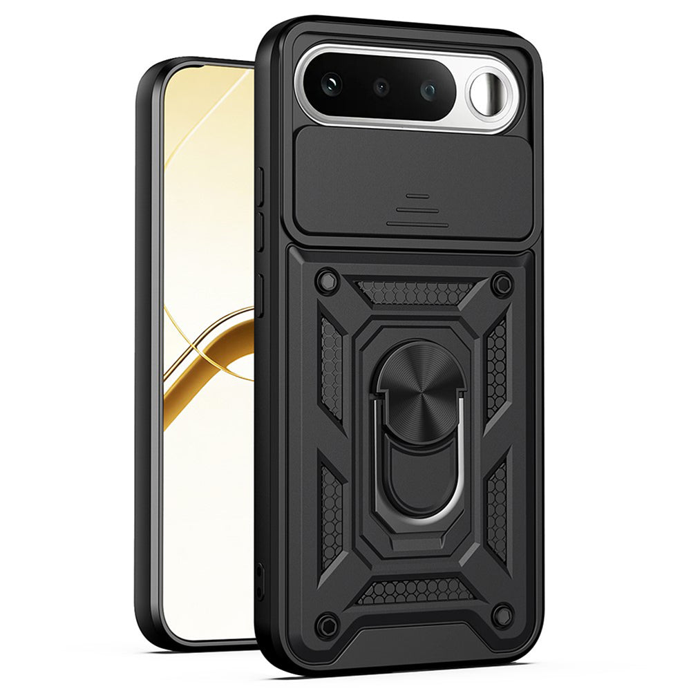 Hoes voor Realme 16, Techsuit, CamShield, Zwart