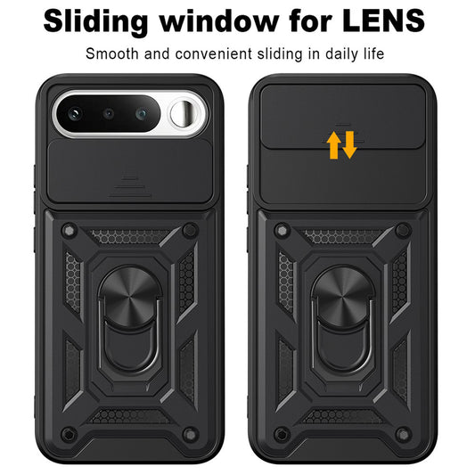 Coque pour Realme 16, Techsuit, CamShield, Noire