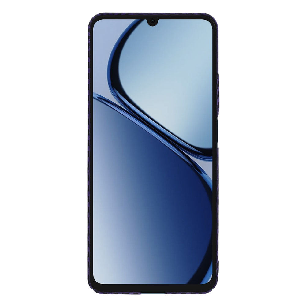 Coque pour Realme C63 / C61, Techsuit, Carbonite FiberShell, Violet