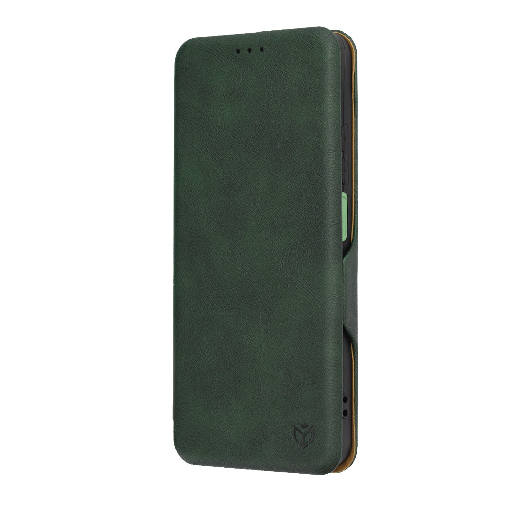 Coque pour Realme C67 4G, Techsuit, Safe Wallet Plus, Vert