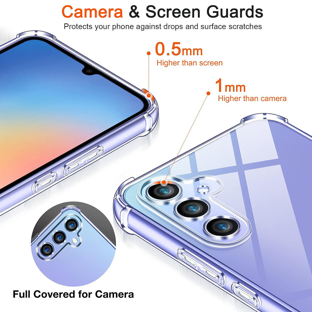 Coque pour Realme GT 7 Pro, Techsuit, Anti-choc Claire, Transparente