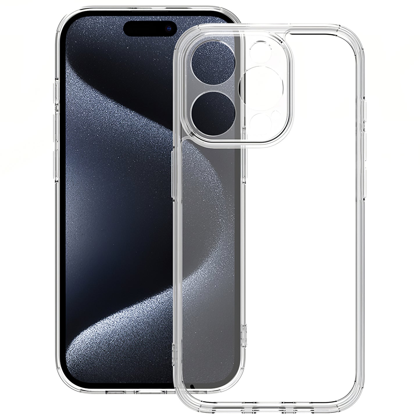 Hoesje voor Samsung Galaxy S24+ S926, Vmax, Anti-druppel, Transparant