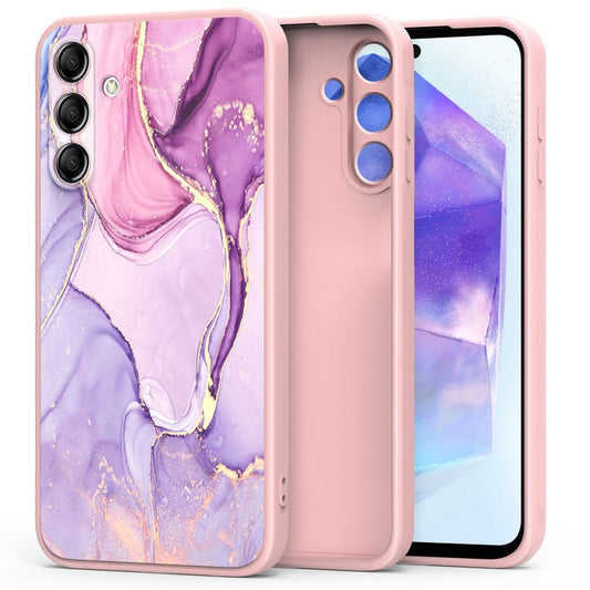 Beschermhoesje voor Samsung Galaxy A55 5G A556, Tech-Protect, Icon, Paars
