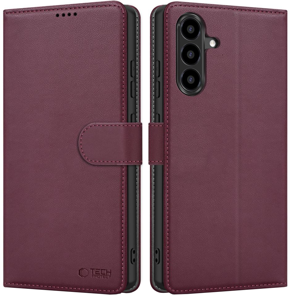 Étui pour Samsung Galaxy A57 5G, Tech-Protect, Portefeuille, Mauve