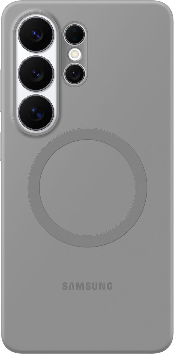 Étui pour Samsung Galaxy S26 Ultra S948, Silicone Magnet Case, Gris EF-ES948CJEGWW