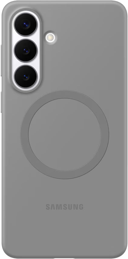 Étui pour Samsung Galaxy S26 Plus S947, Silicone Magnet Case, Gris EF-ES947CJEGWW