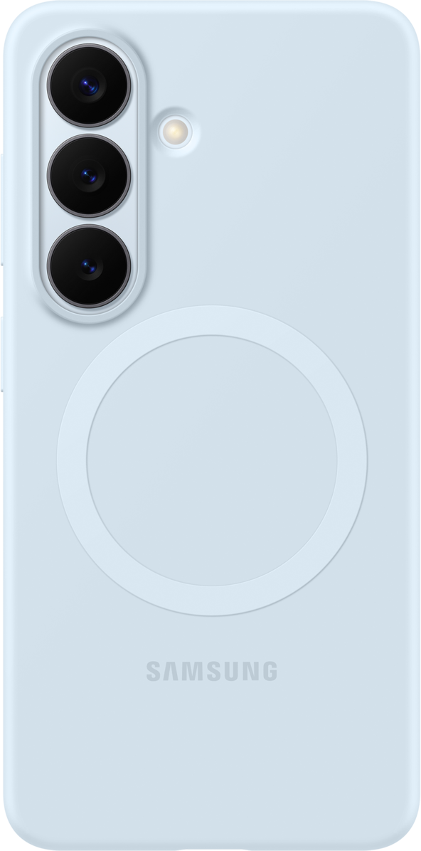 Étui pour Samsung Galaxy S26 S942, Coque Magnétique en Silicone, Bleu EF-ES942CLEGWW