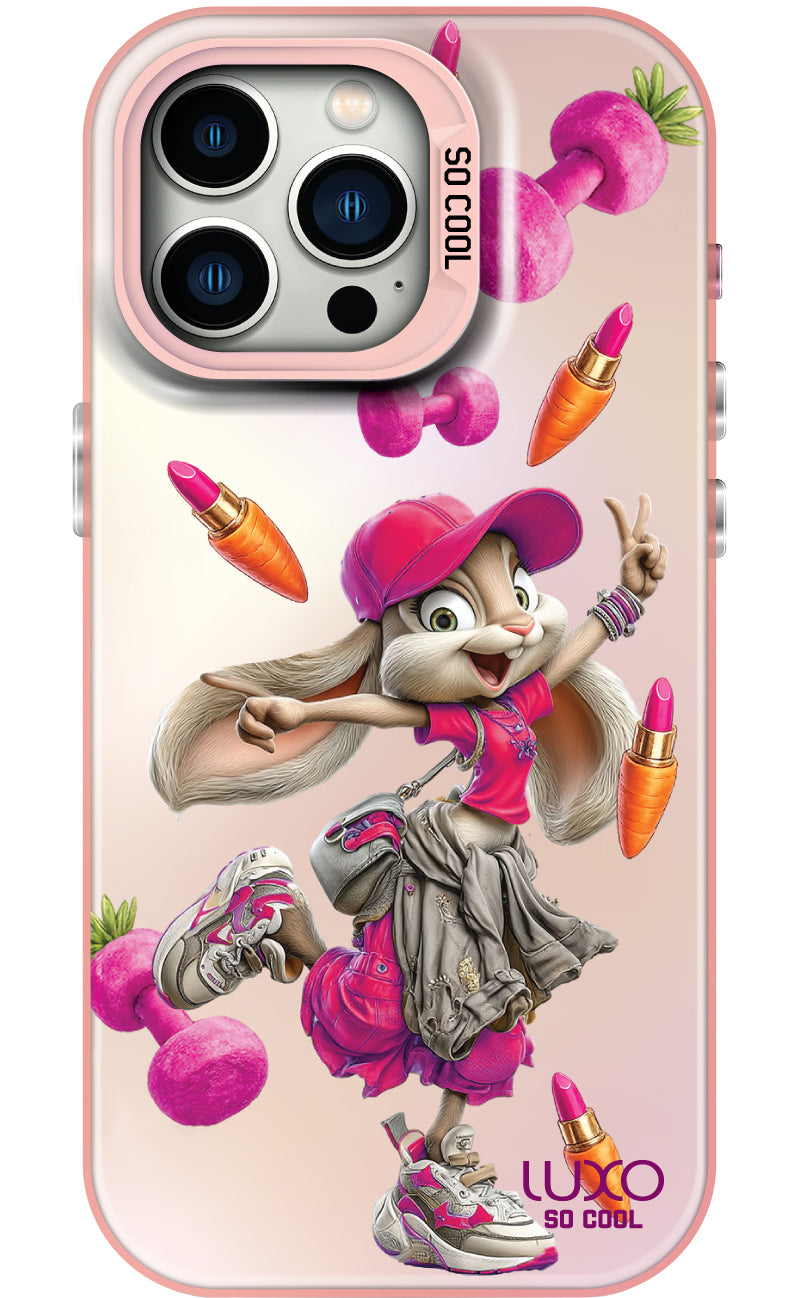 Coque pour Samsung Galaxy A15 5G A156 / A15 A155, LUXO So CooL, ArcadiA Rabbit, Multicolore