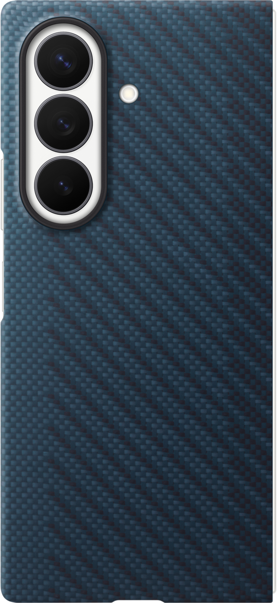 Coque pour Samsung Galaxy Z Fold8 Ultra F976, Carbon Magnet Case, Bleu marine EF-KF976SNEGWW