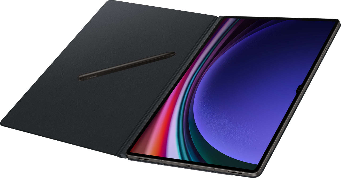 Coque pour Samsung Galaxy Tab S9 Ultra, Smart Book Cover, Noire EF-BX910PBEGWW