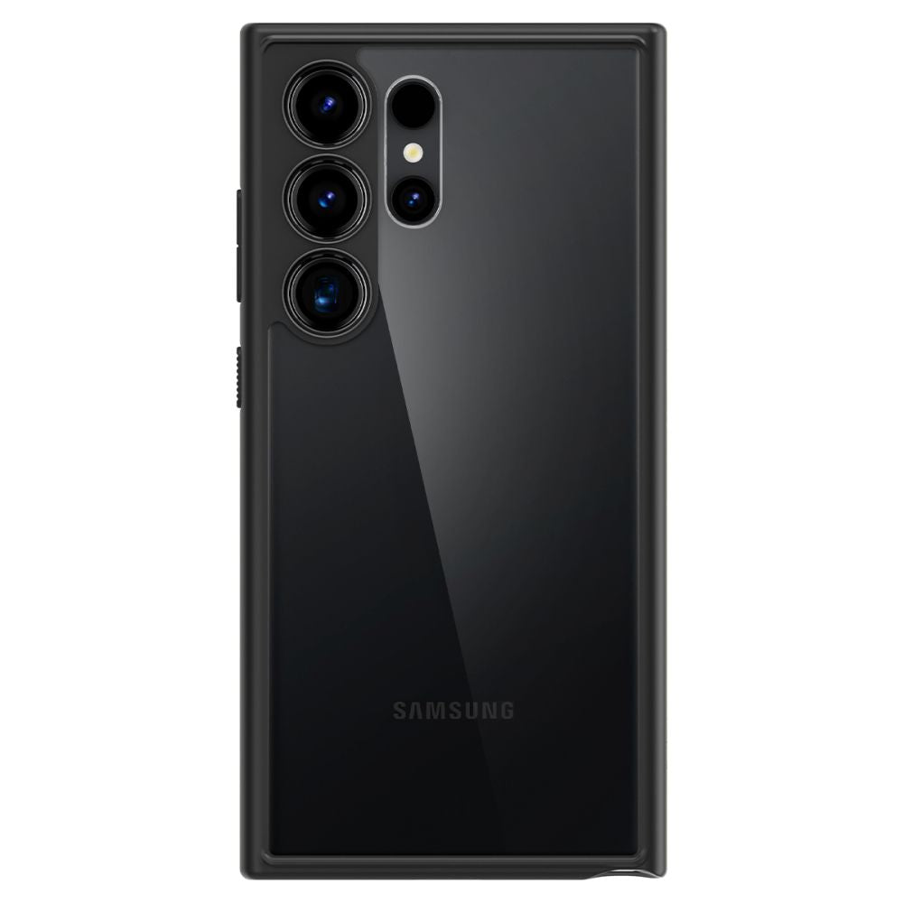 Hoes voor Samsung Galaxy S24 Ultra S928, Spigen, Ultra Hybrid, Matzwart ACS07295