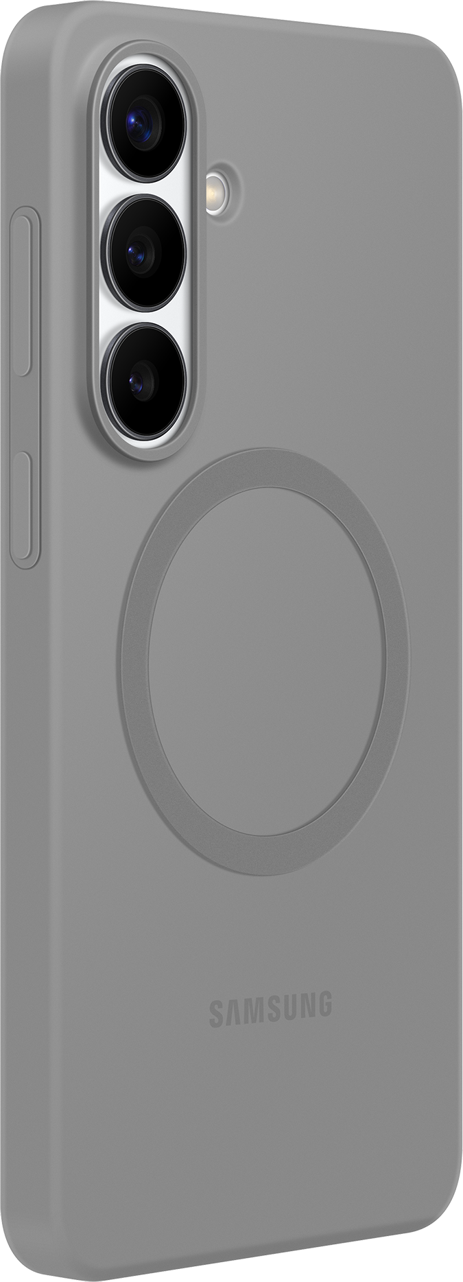 Étui pour Samsung Galaxy S26 Plus S947, Silicone Magnet Case, Gris EF-ES947CJEGWW