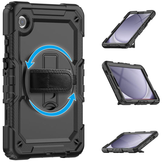 Coque pour Samsung Galaxy Tab A11+ / Tab A9+, Tech-Protect, Solid360, Noire