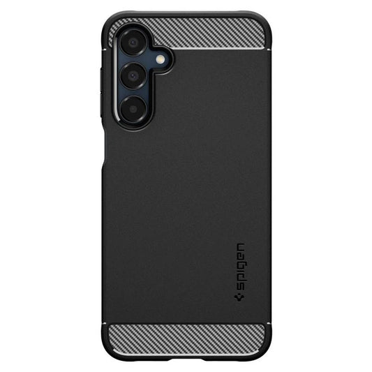 Pochette pour Samsung Galaxy A16 5G A166 / A16 4G A165, Spigen, Rugged Armour, Noir ACS08891
