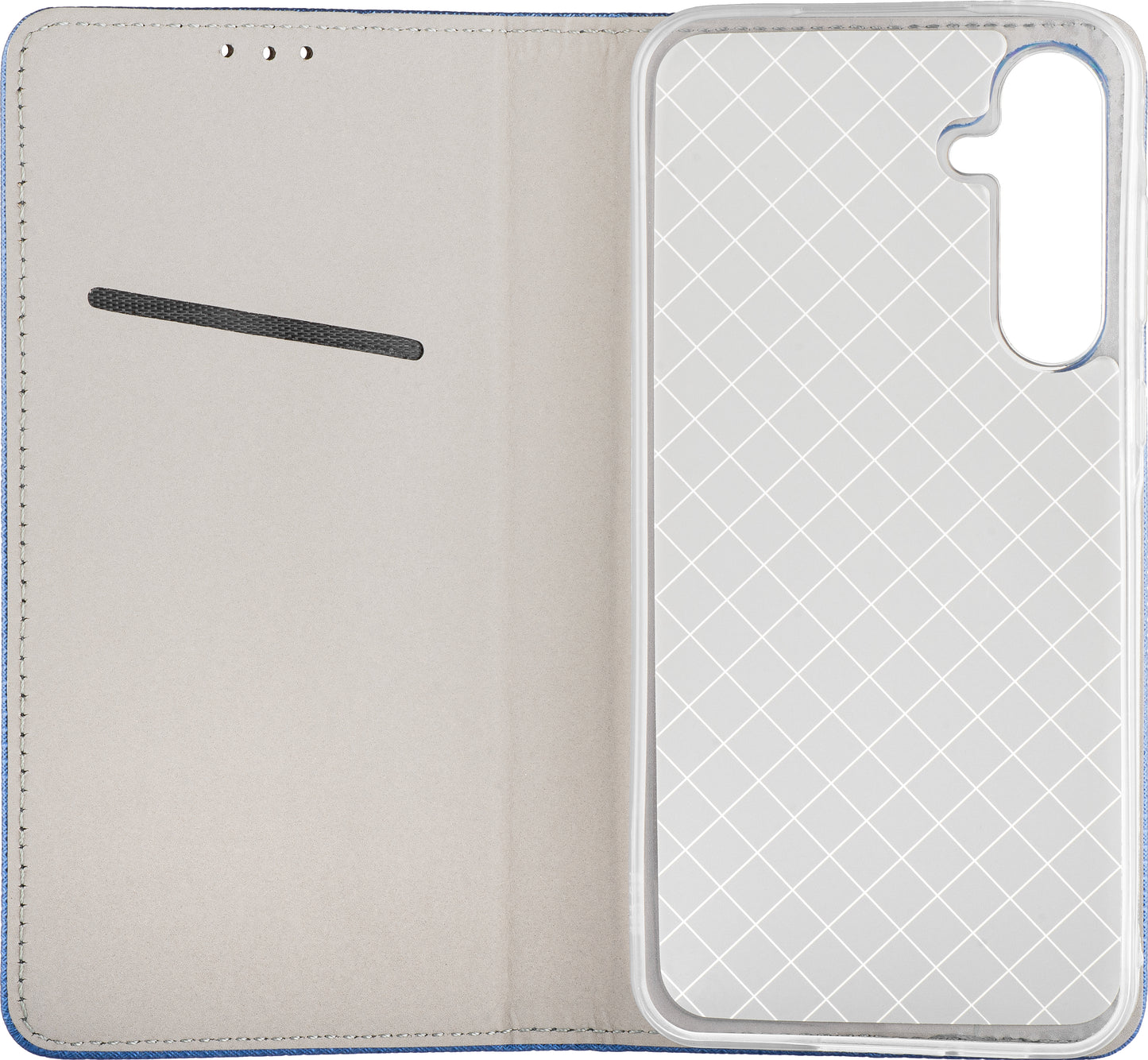 Coque pour Samsung Galaxy A57 5G, OEM, Smart Magnet, Bleu marine