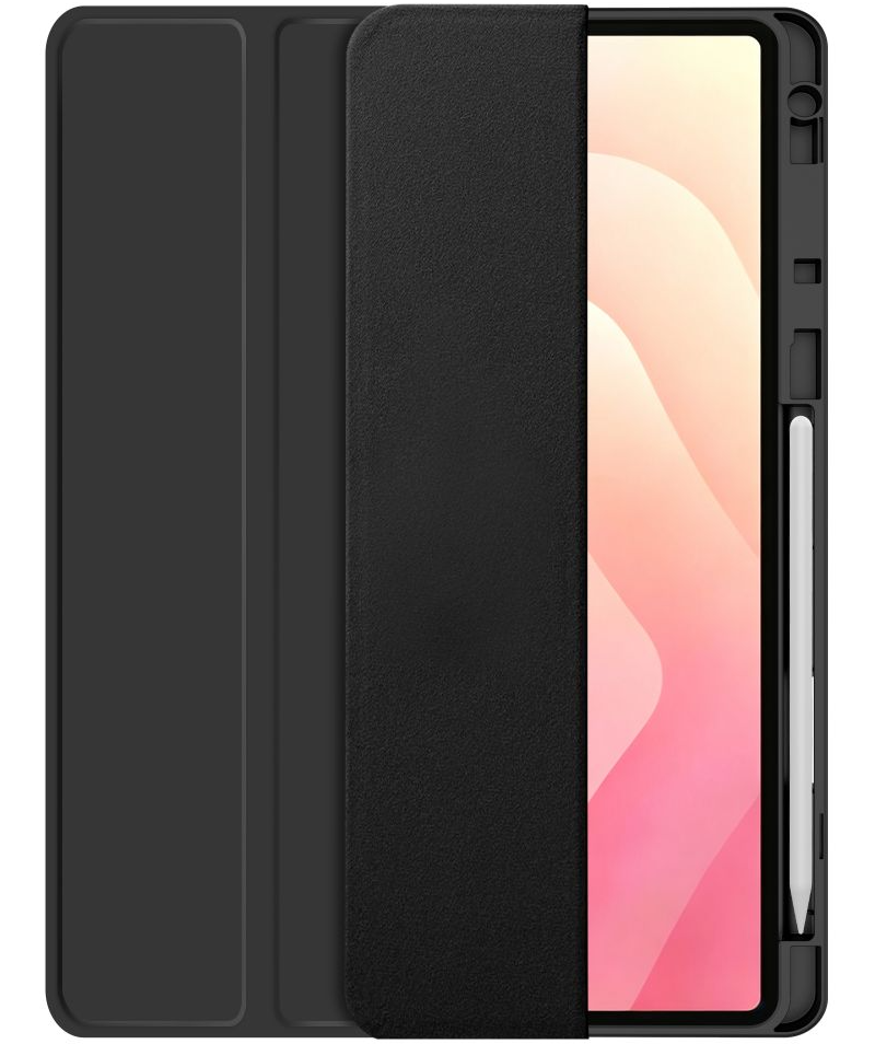 Coque pour Samsung Galaxy Tab S12 Plus, Tech-Protect, SC PEN, Noire