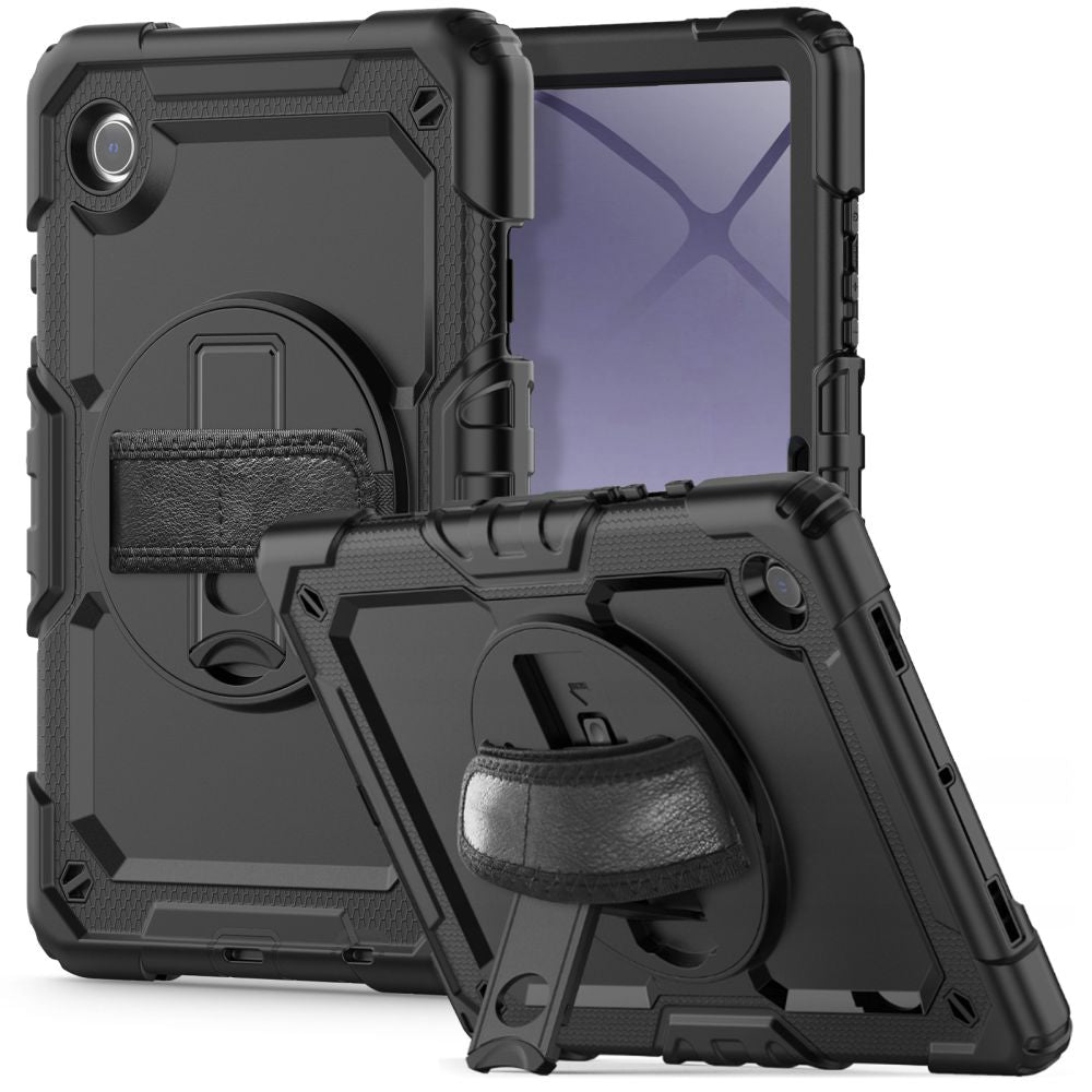Coque pour Samsung Galaxy Tab A11+ / Tab A9+, Tech-Protect, Solid360, Noire