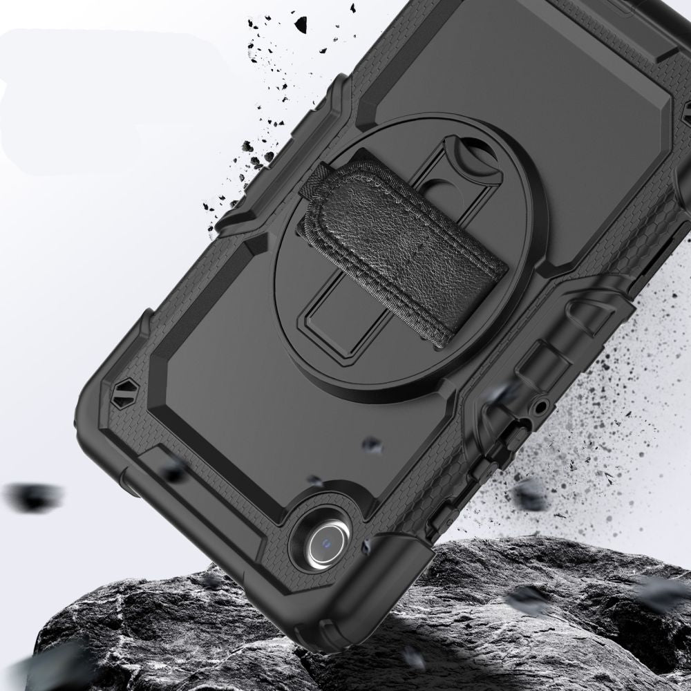 Étui pour Samsung Galaxy Tab A11 / Tab A9, Tech-Protect, Solid360, Noir