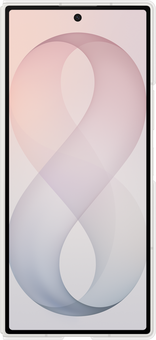 Coque pour Samsung Galaxy Z Fold8 Ultra F976, Silicone Magnet Case, Blanche EF-EF976CWEGWW