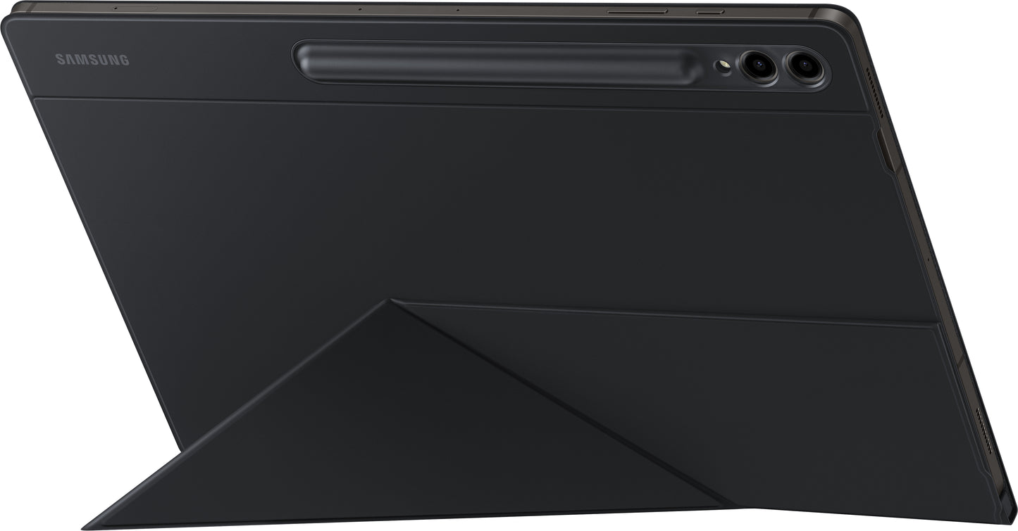 Coque pour Samsung Galaxy Tab S9 Ultra, Smart Book Cover, Noire EF-BX910PBEGWW