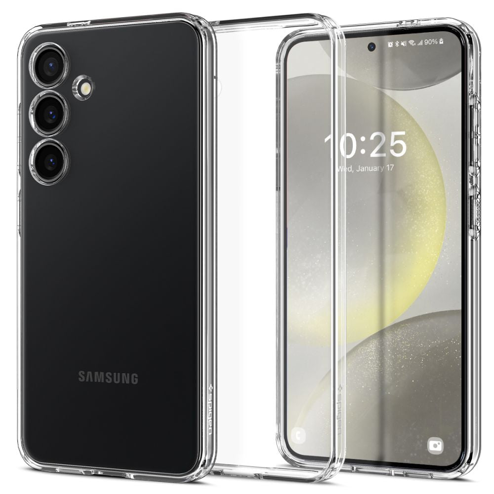 Étui pour Samsung Galaxy S24 S921, Spigen, Liquid Crystal, Transparent ACS07343
