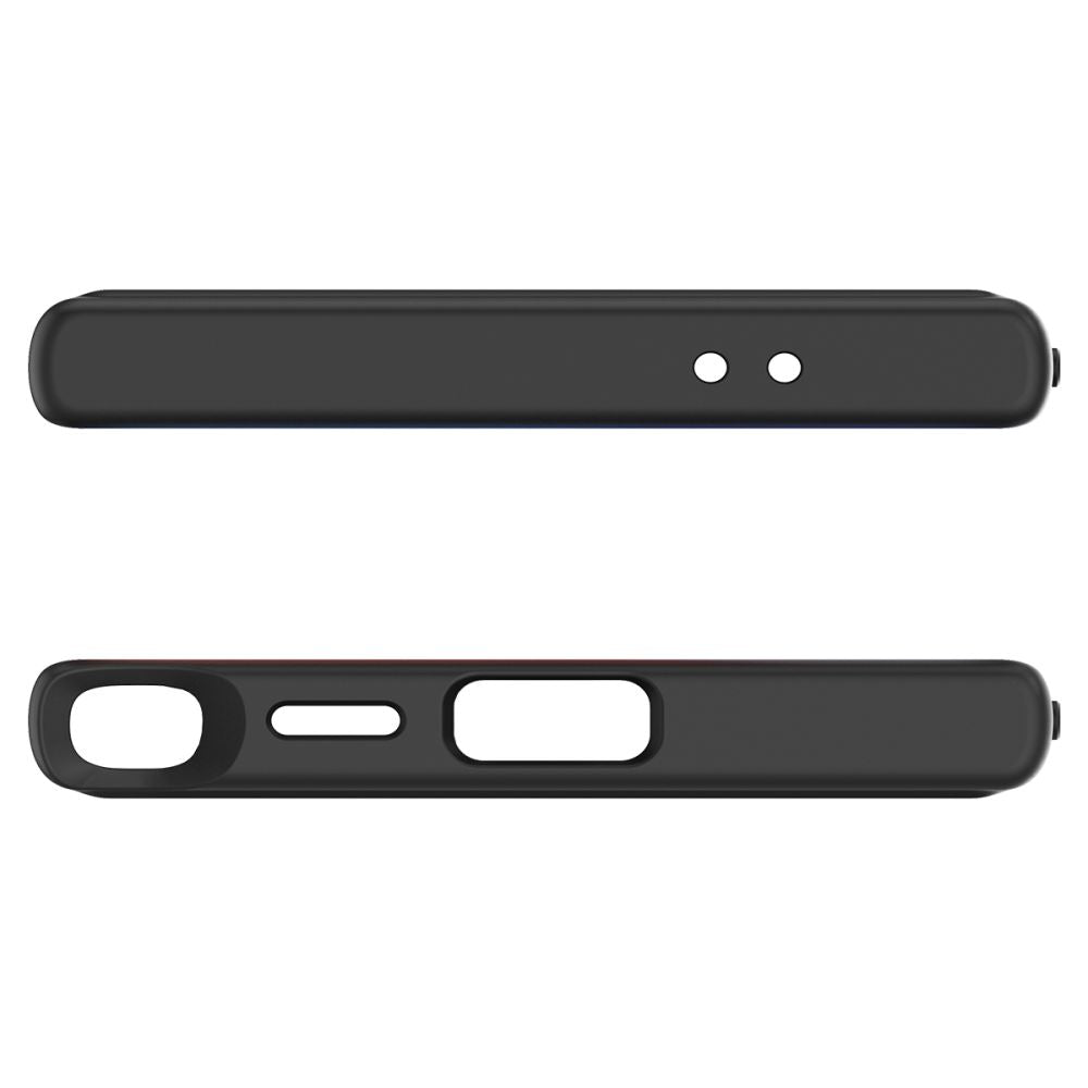 Hoes voor Samsung Galaxy S24 Ultra S928, Spigen, Ultra Hybrid, Matzwart ACS07295