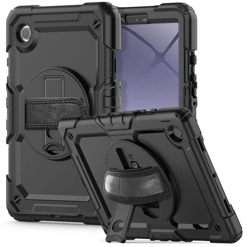 Étui pour Samsung Galaxy Tab A11 / Tab A9, Tech-Protect, Solid360, Noir
