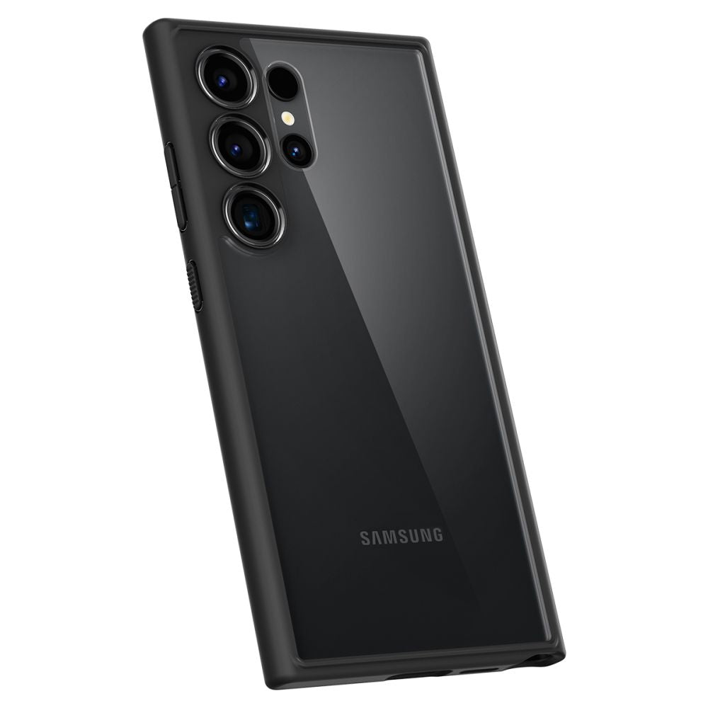 Hoes voor Samsung Galaxy S24 Ultra S928, Spigen, Ultra Hybrid, Matzwart ACS07295