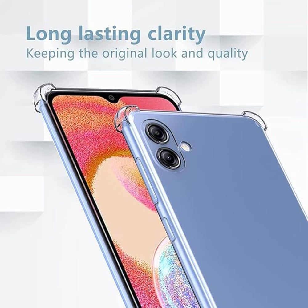 Coque pour Samsung Galaxy A05 A055, Techsuit, Anti-choc Claire, Transparente