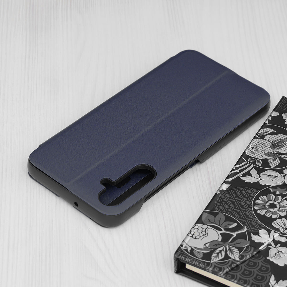 Coque pour Samsung Galaxy A05s A057, Techsuit, eFold, Bleu Foncé