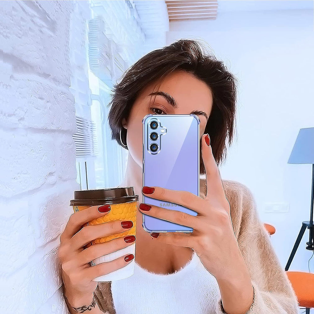 Coque pour Samsung Galaxy A05s A057, Techsuit, Antichoc Claire, Transparente