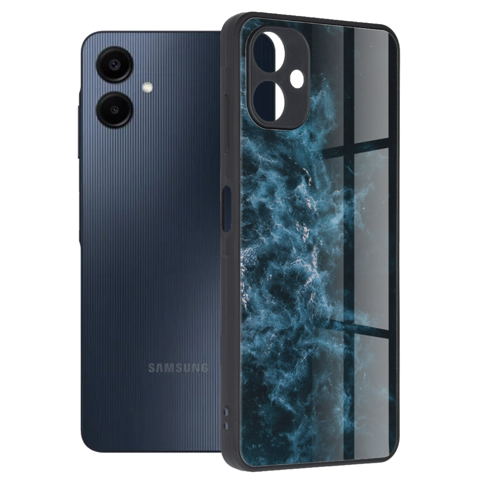 Hoes voor Samsung Galaxy A06 A065, Techsuit, Glaze, Blauw