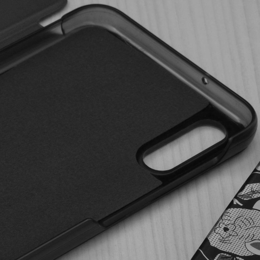 Coque pour Samsung Galaxy A10 A105 / M10 M105, Techsuit, eFold, Noire
