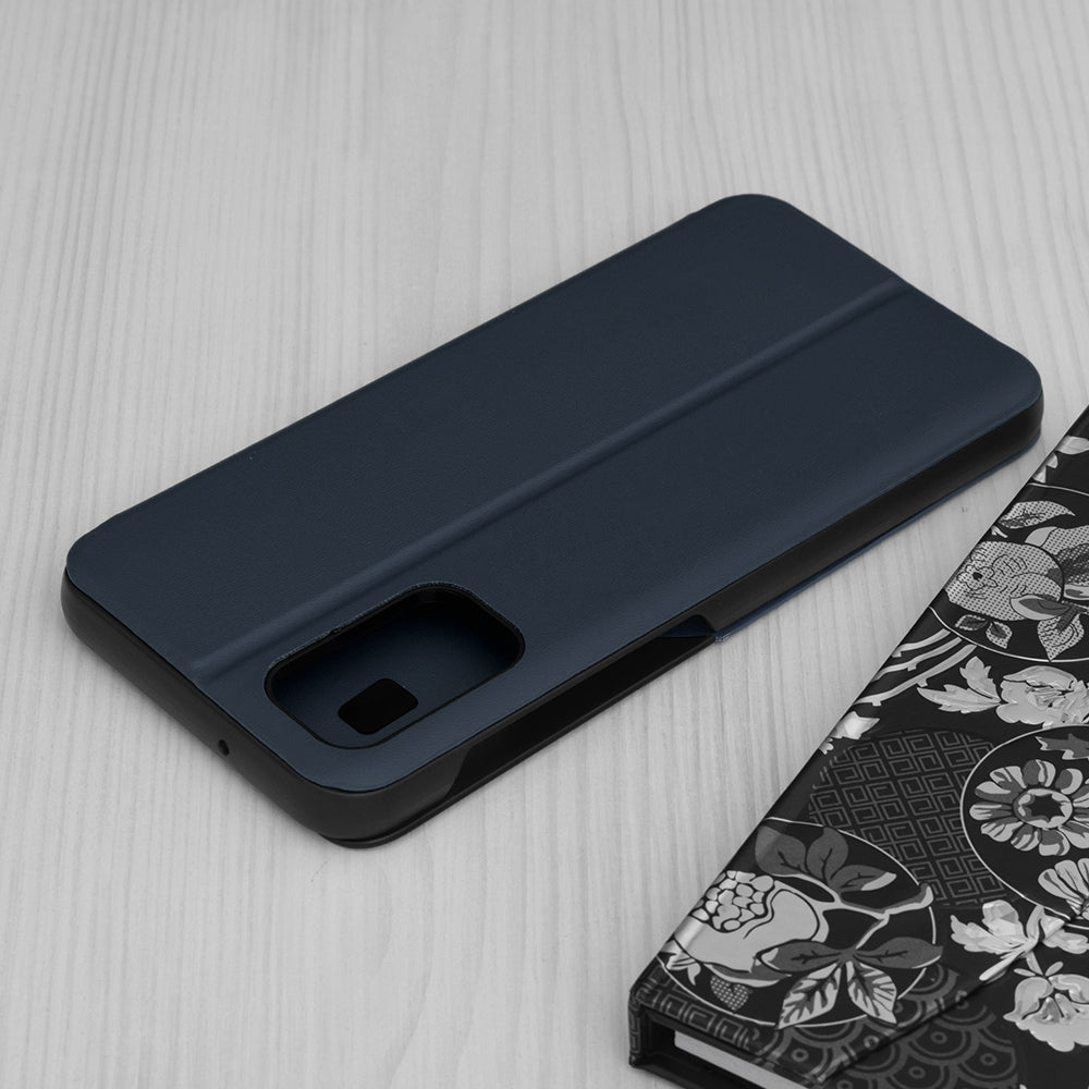 Coque pour Samsung Galaxy A13 A135, Techsuit, eFold, Bleu Foncé