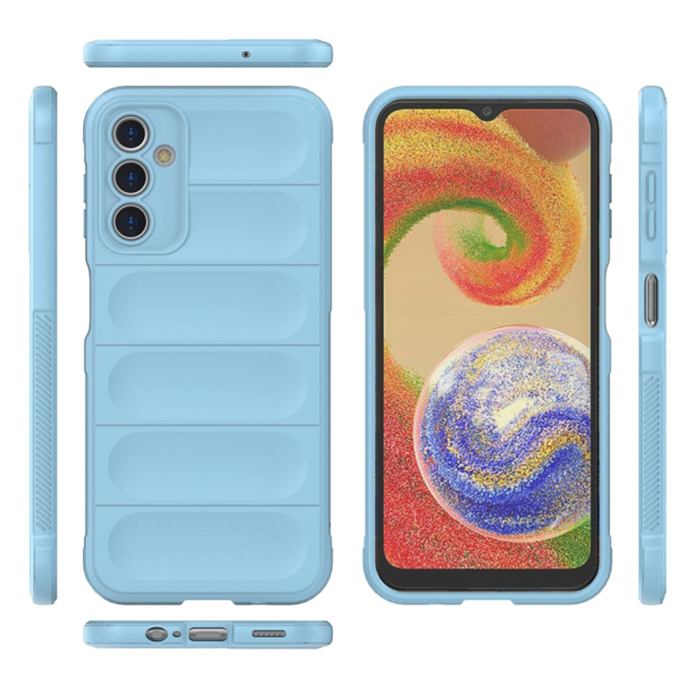 Coque pour Samsung Galaxy A14 A145 / A14 5G A146, Techsuit, Magic Shield, Bordeaux