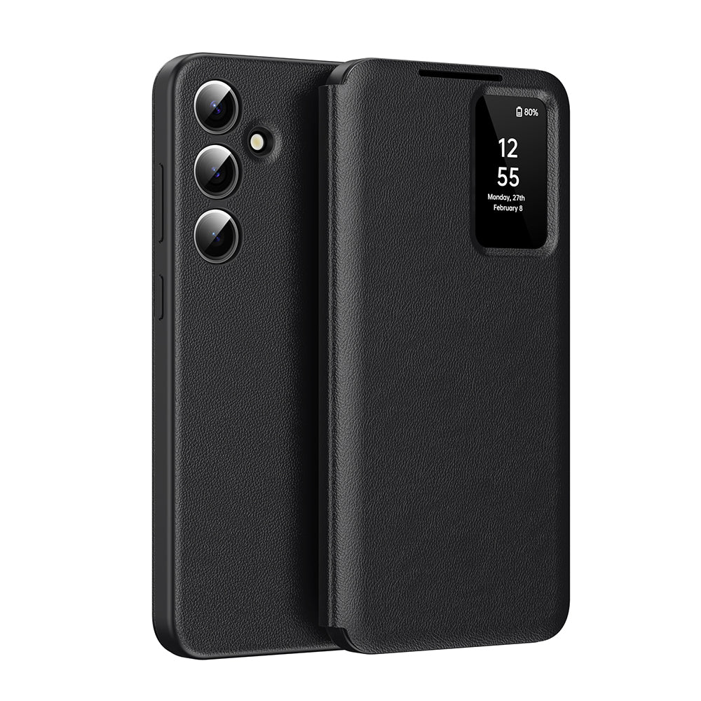Case for Samsung Galaxy A16 5G A166 / A16 4G A165, Techsuit, SmartView, Black
