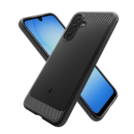 Hoes voor Samsung Galaxy A17 4G / A17 5G, Spigen, Rugged Armor, Zwart ACS09844