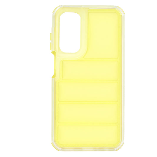 Hoes voor Samsung Galaxy A25 A256, Techsuit, Wave Shield, Geel