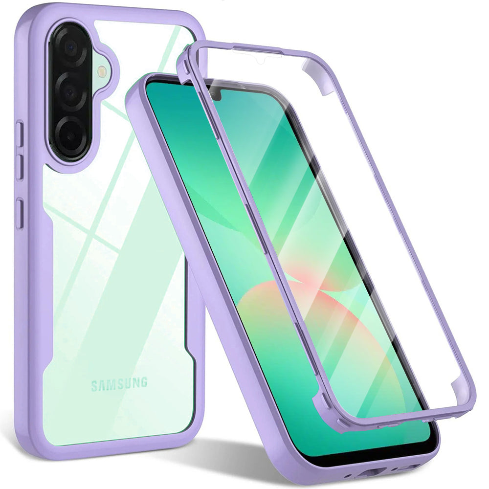 Coque pour Samsung Galaxy A26 A266, Techsuit, ColorVerse 360, Violet