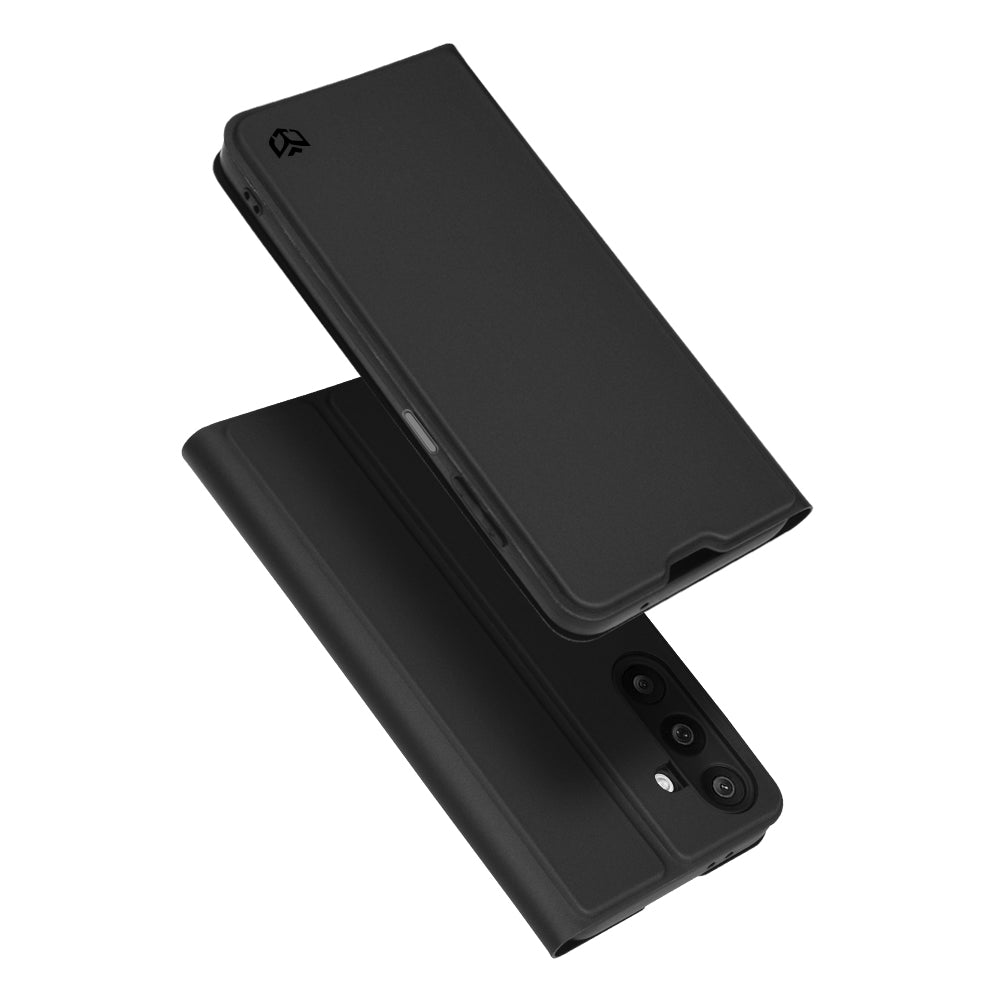 Hoes voor Samsung Galaxy A27 5G, Techsuit, Magskin Book, Zwart