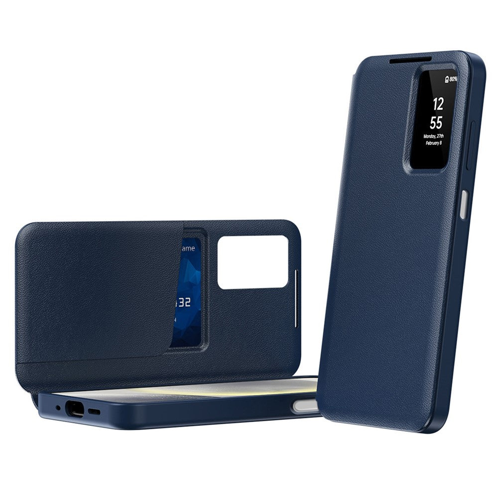 Coque pour Samsung Galaxy A27 5G, Techsuit, SmartView, Bleue