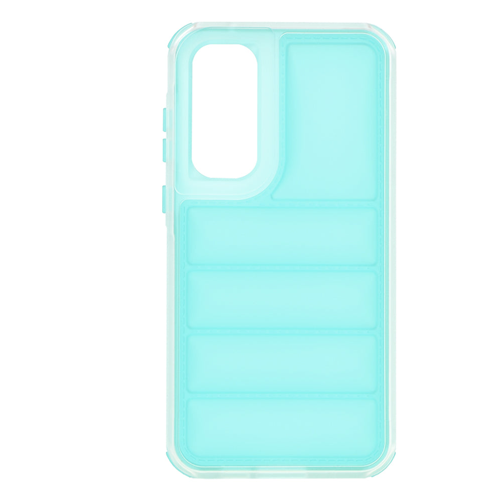 Coque pour Samsung Galaxy A35 5G A356, Techsuit, Wave Shield, Turquoise