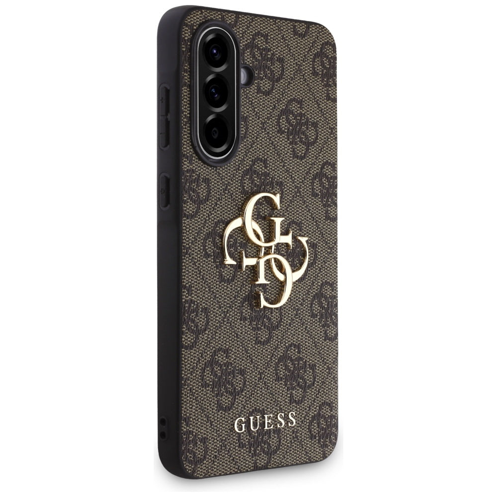 Hoes voor Samsung Galaxy A36 A366, Guess, 4G Big Logo, Bruin