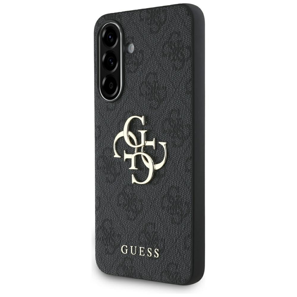 Étui pour Samsung Galaxy A36 A366, Guess, 4G Big Logo, Noir